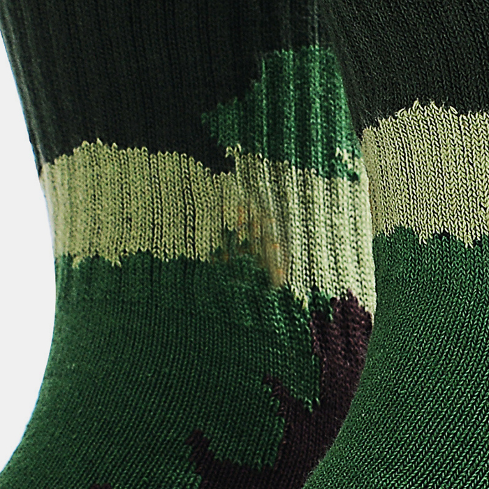 3 Pairs Outdoor Sports Camouflage Hiking Running Socks Test Sample